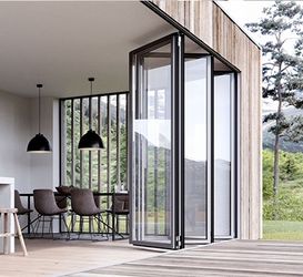 Warehouse Sell Aluminum Sliding And Bifold Doors 