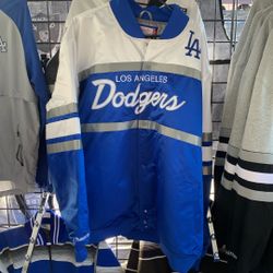 Mitchell Ness New Los Angeles Dodgers Jacket 