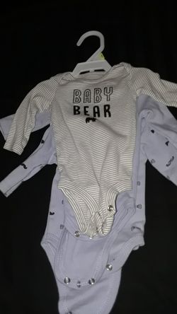 Carter's 3 piece onesie set