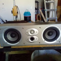 Polk CSi3 Center Channel Speaker With Front Grill