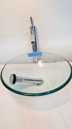 Vessel sink + faucet