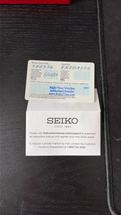 Seiko presage automatic