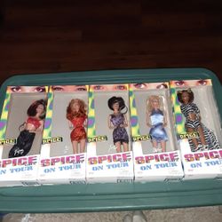 Spice Girls Dolls All 5 Girls 
