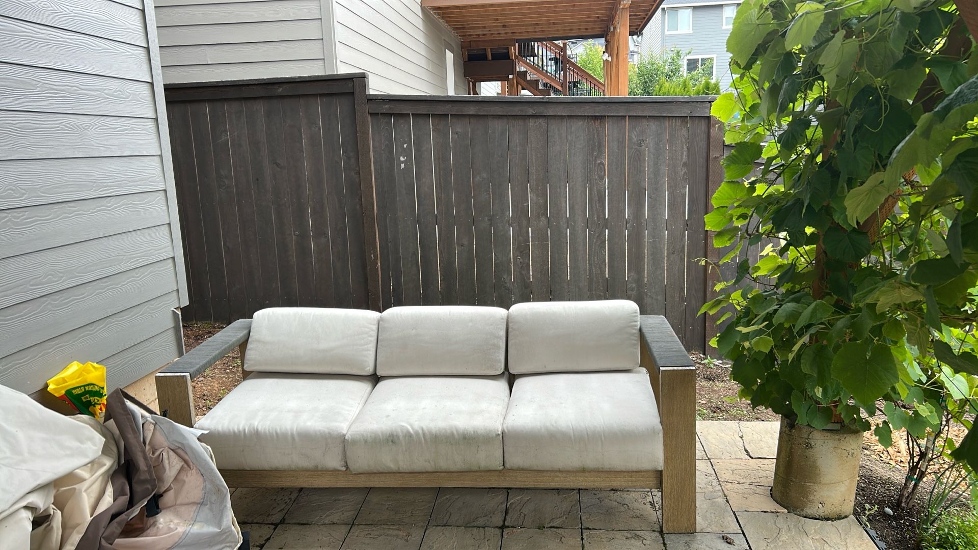Outdoor Sofa With sunbrella Cushions