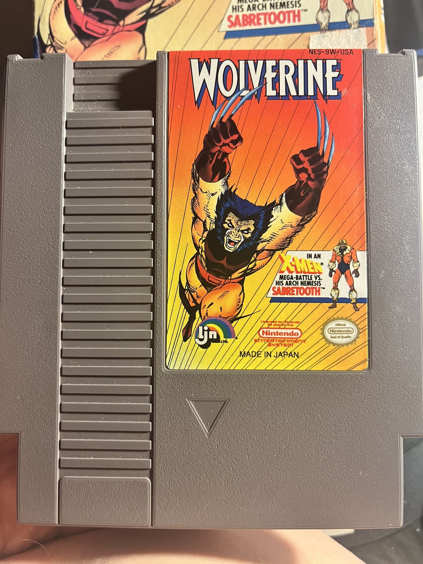Wolverine Nintendo Game W Box 