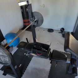 Bench Press And Weights For Sale 