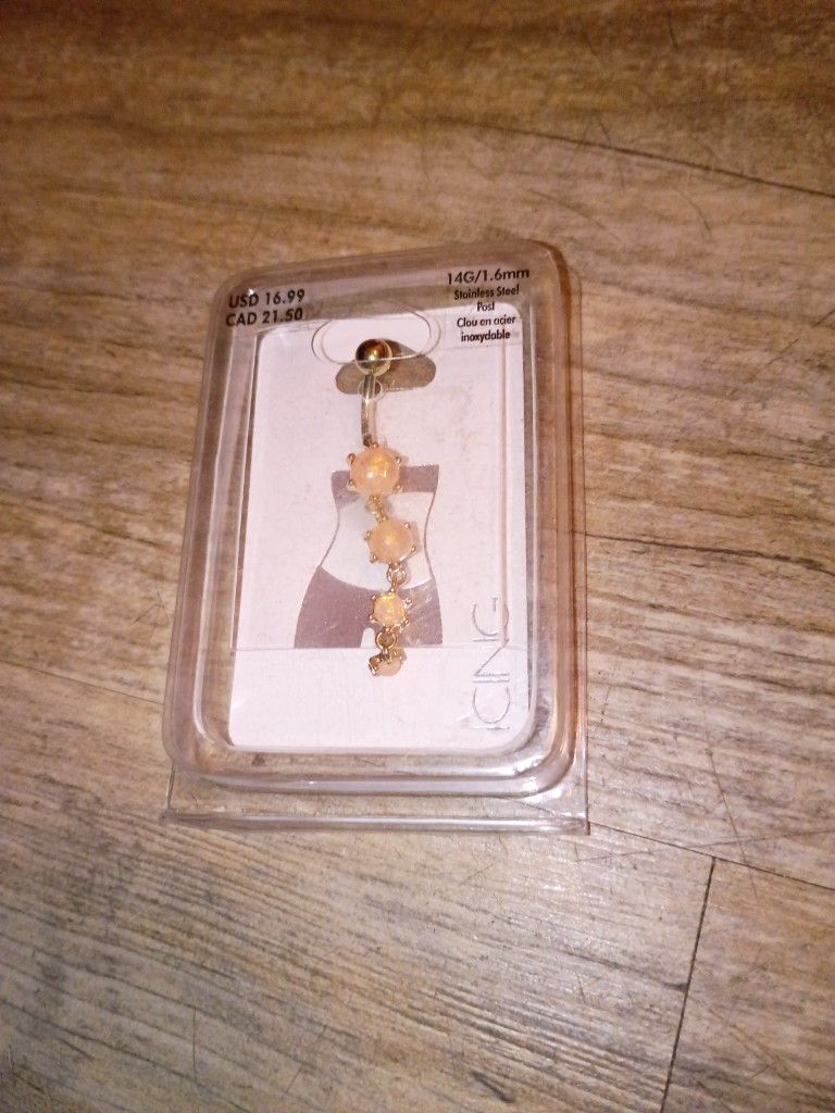 CLAIRES Body Jewelry belly button naval ring piercing body