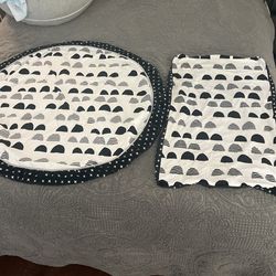 Baby Play Mat And Diaper Changing Pad Cover 