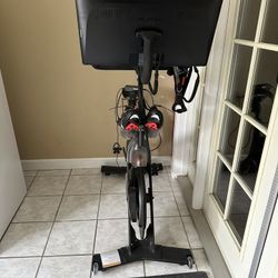 Peloton Bike With Shoes 