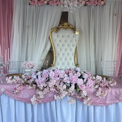 Quinceañera Wedding  artificial Flowers Table Centerpiece  Party Decoration $360 obo   for sale only