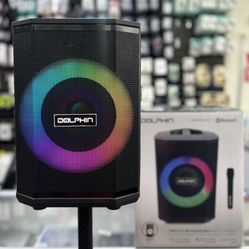 !!Early Holiday Sale!! Portable Bluetooth Speaker with Tiltable Function with Wireless mic