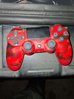 Sony PS4 DualShock 4 - Rare Red Camo Edition