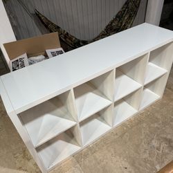 IKEA Kallax Shelf Unit – 8-Cube, White