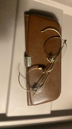 Vintage AO Ful-Vue Rimless Art Deco Glasses 1/10 12k GF