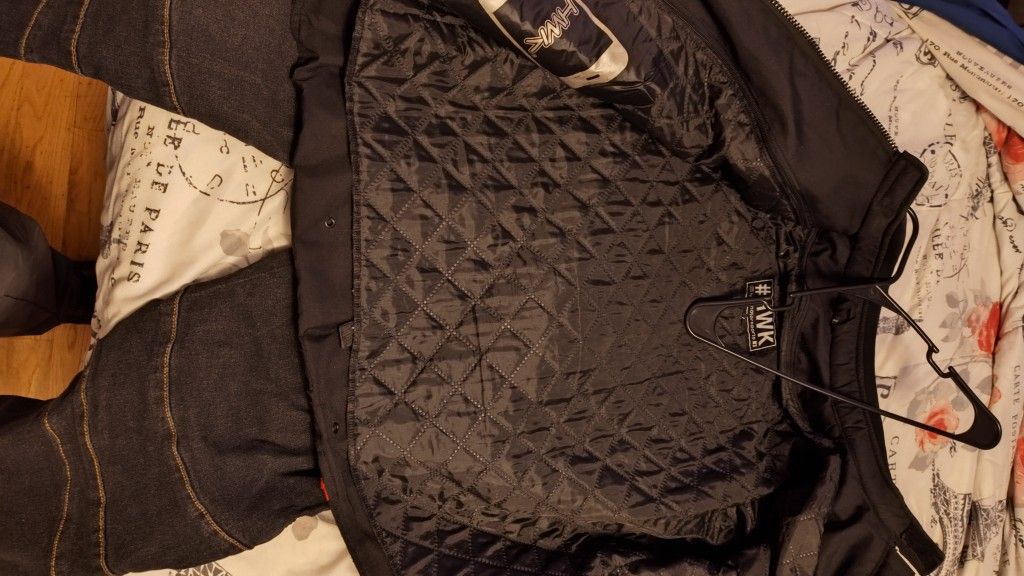 Motorcycle Jacket W/ Removable Pads