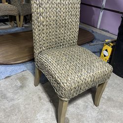 Pottery Barn Seagrass Dining Chair set of 6