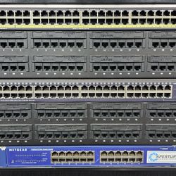 Netgear Switches & Leviton Patch Panels