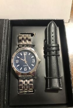 Men’s interchangeable strap Quartz watch by AVON