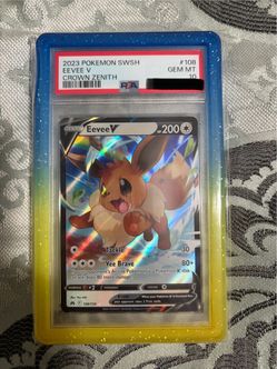 Eevee V (Crown Zenith) — PSA 10 Pokemon card