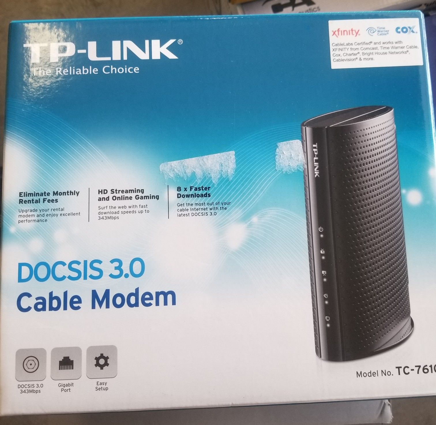 Tp link wireless cable modem