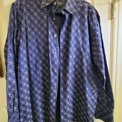 Zanella made in Italy Dress shirt   elegant    size medium