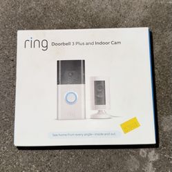 Ring Doorbell 3 Plus and Indoor Cam