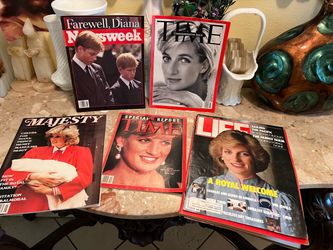 Princess Diana magazine collection
