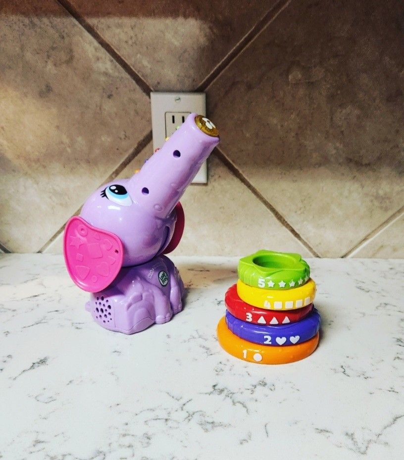 Leap Frog Stack & Tumble Elephant Learning Toy