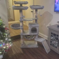 Cat Scratching Post House