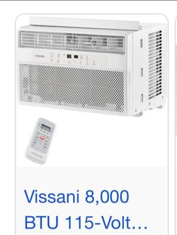 8,000 BTU SMART WINDOW AIR CONDITIONER NEW IN BOX