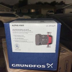 ALPHA HWR 15-29 SU/T High-Efficiency Hot Water ECM Circulator