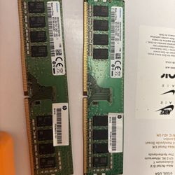 Ddr4 Ram Two Sticks Of 8 Gb