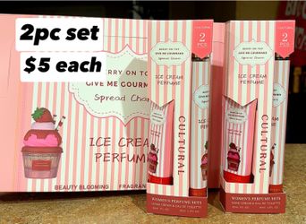 Lotion and perfume set