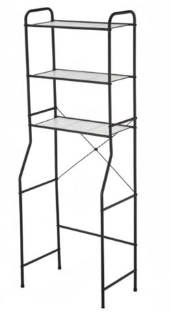 Over-the-Toilet 3-Tier Metal Storage Shelf