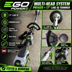 EGO Multi-Head LineIQ Trimmer (Bare Tool)