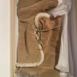 Winter Lace Up Suede Boots