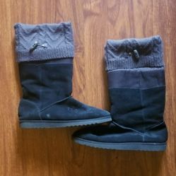 Target Faux Fur Lining Black Size 8