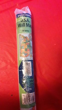 NEW USA Wall Map 50" × 32" $15