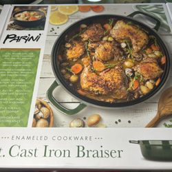 2 Qt. Iron Cast Braiser-New!