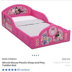 Minne mouse toddler bed frame