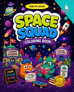 Brain Bloom Bunch brand Coloring books