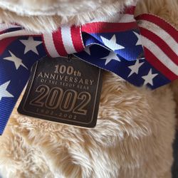 Gund JUMBO 2002 Wish Bear 100th Anniversary of the Teddy Bear 25 Inches