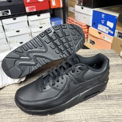 NIKE AIR MAX 90 LTR (GS) "ALL BLACK- [CD6864-001]