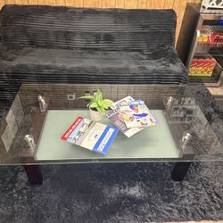 Large Glass Coffee Table – High Quality
