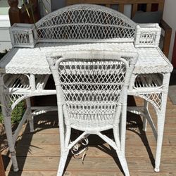 Boho Desk And Chair