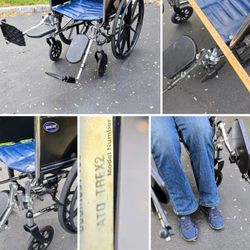 🧑‍🦽REDUCED🧑‍🦽 $149. INVACARE TRACER E 2  With 18 Inch Wide Seat . HOLMDEL NJ 07733

