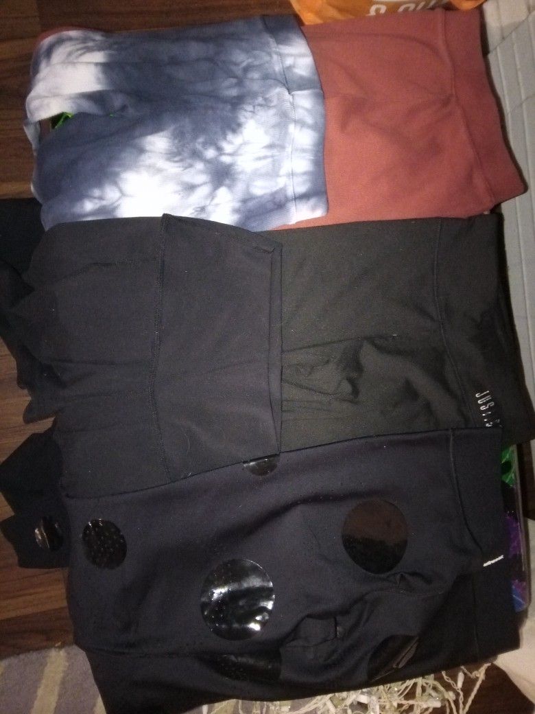 Girls Assorted Spandex Yoga Pants Small