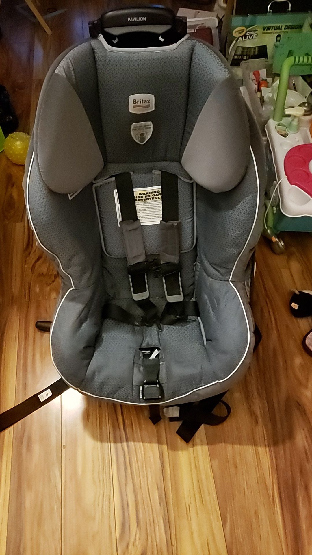 Britax Car Seat. My 6 year old just out grew.