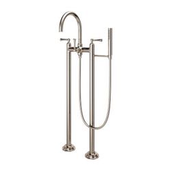 Pfister Tisbury Traditional 2 Handle Tub Filler With Hand Shower -