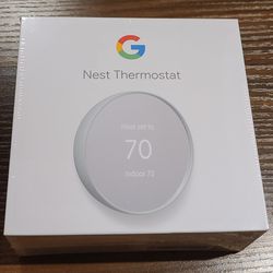 Google Nest Thermostat Fog - Brand New
